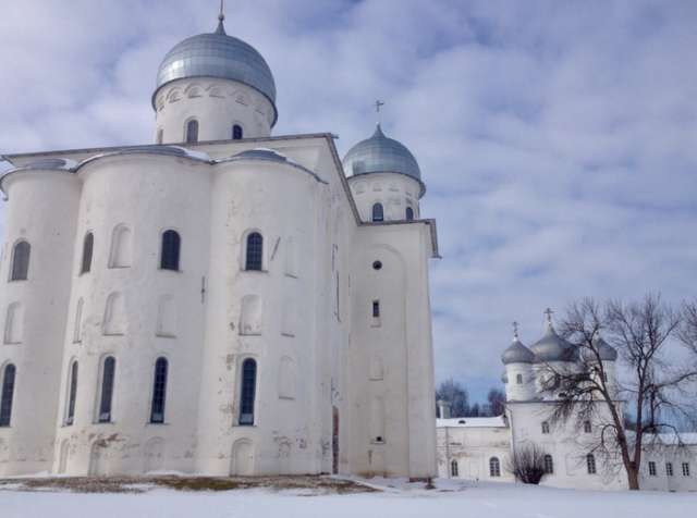 Георгиевский собор Юрьева монастыря, XII век.