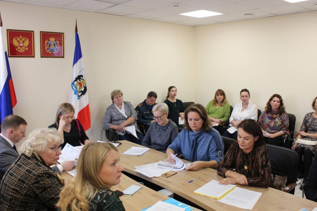 Заседание провела заместитель председателя правительства региона Анна Тимофеева