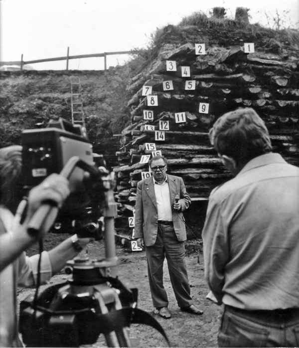 Интервью на Троицком раскопе. 1983 год