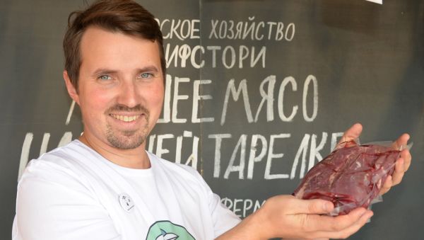 В прошлом году хозяйство Олега Бондарева реализовало 30 тонн мраморного мяса