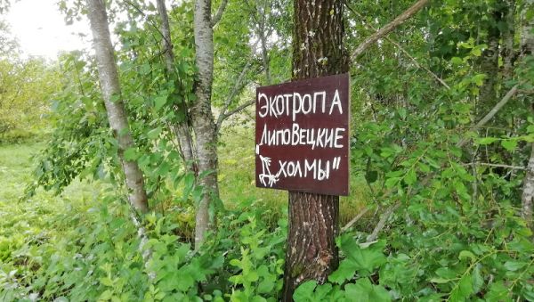 Экотропа «Липовецкие холмы» – не для аншлагов и больших групп туристов