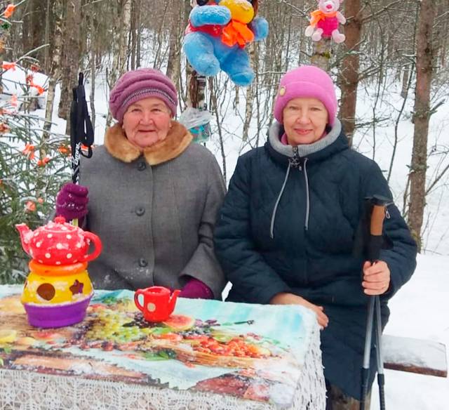 Проект «Служба посещений» подружил двух Нин из Маловишерского района – добровольца Нину Тихоновну и Нину Андреевну.