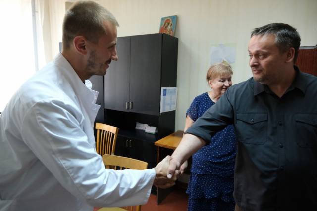 Подвести итоги работы новгородских врачей  в Энергодаре было решено во время визита губернатора Андрея Никитина в Запорожье.
