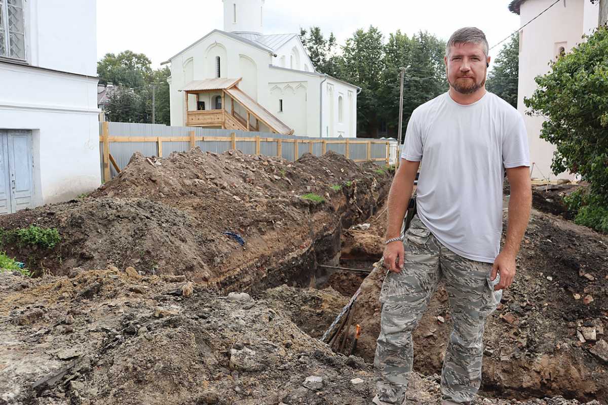 Уникальная находка на счету старшего лаборанта экспедиции Института археологии Андрея Берёзкина.