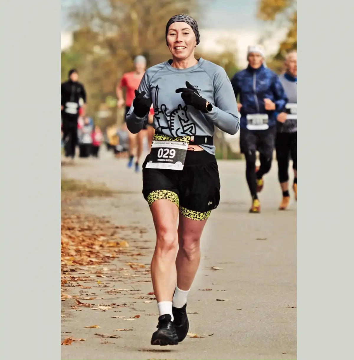 Своим ученикам Елена рассказывает, что бег освобождает голову, дарит свободу и новые социальные связ