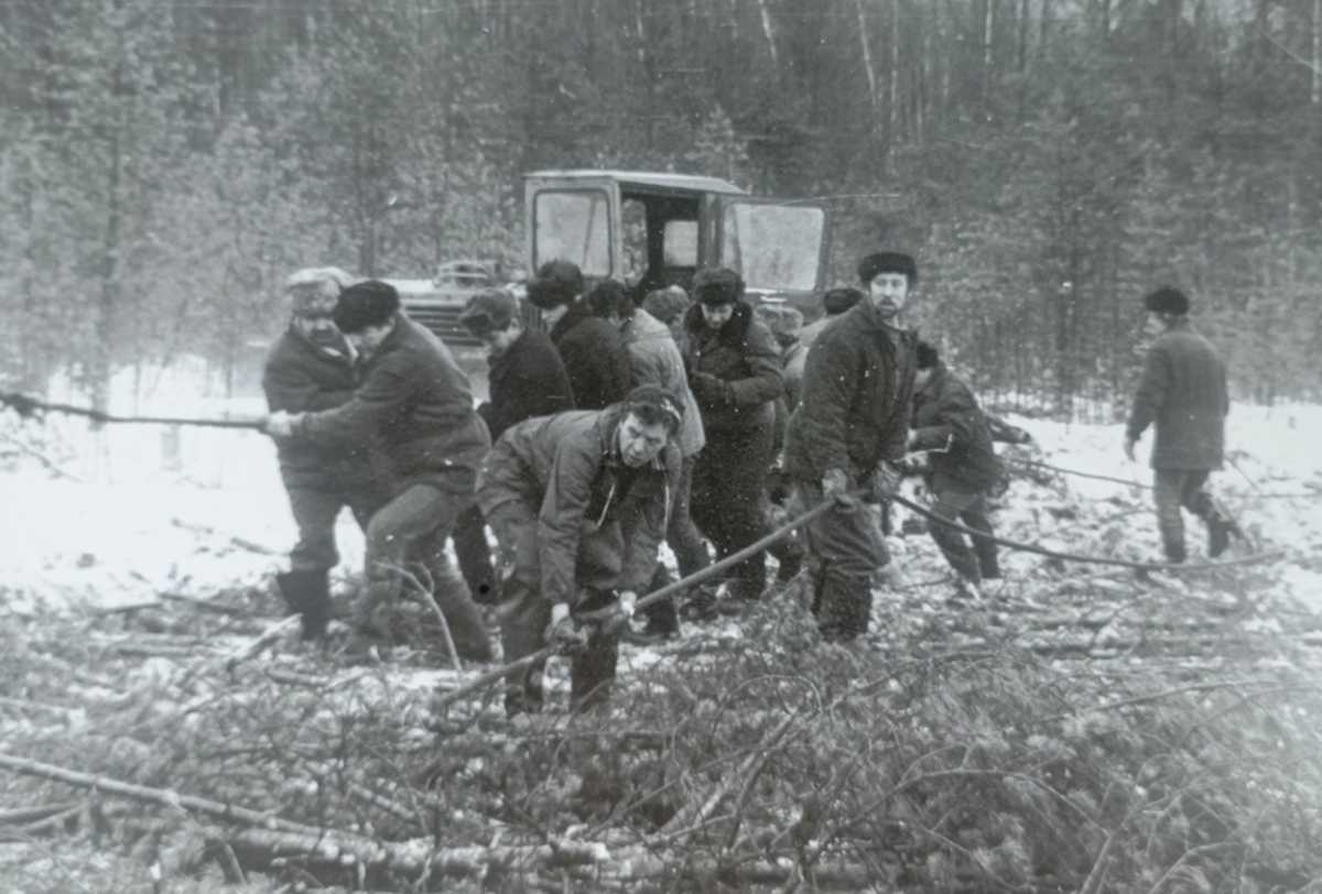 В книге есть эпизод с рассказом о подъёме танка КВ-1с из болота Невий Мох