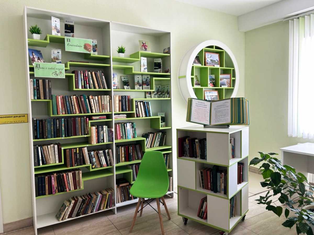 В этом году в Сольцах открылась первая в округе модельная библиотека. В 2026-м их будет уже две.