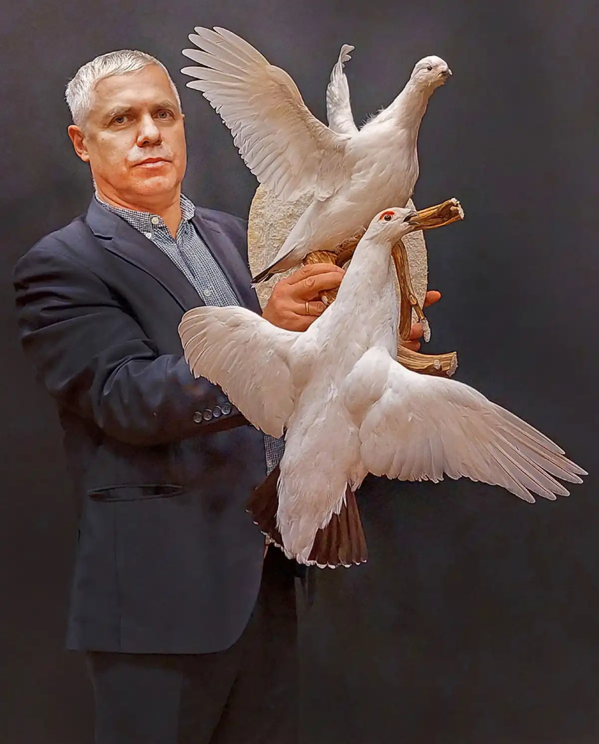 Александр Порохов увлечён таксидермией около 30 лет.