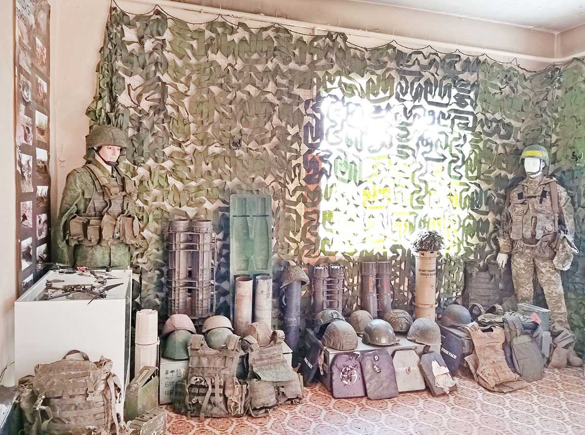 Бронежилет погибшего товарища