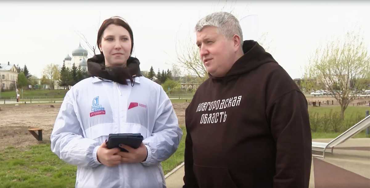 Губернатор Александр Дронов одним из первых выбрал территорию для благоустройства в областном центре.