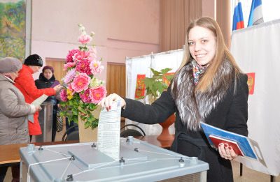 Студентка НовГУ Анастасия Шарикова впервые участвует в выборах