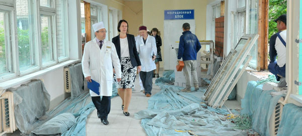 На все работы по модернизации клинической больницы из регионального бюджета выделено около 21 миллиона рублей