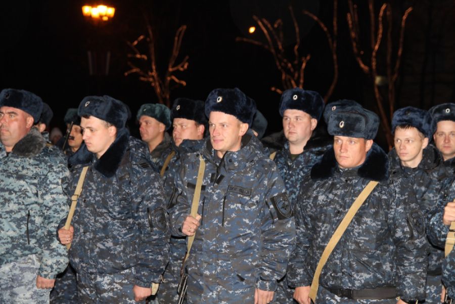Новгородские полицейские вернулись домой из полугодовой командировки на Северный Кавказ