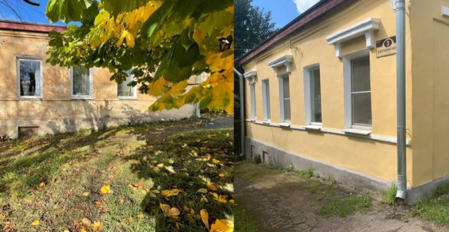 Фасады 10 жилых домов отремонтировали в Боровичах