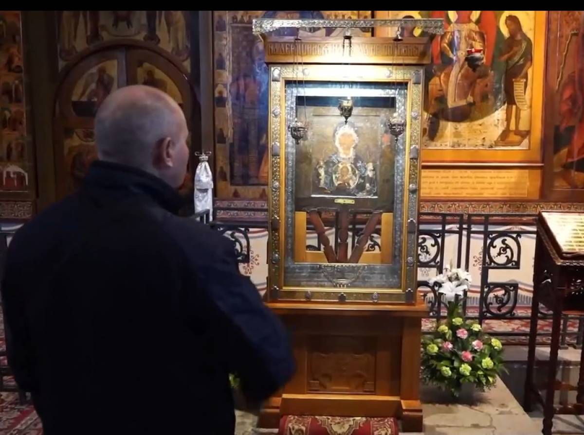 Сегодня икона хранится в Софийском кафедральном соборе, справа от амвона.