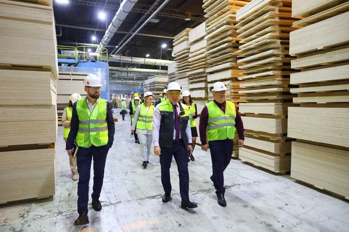 В 2025 году предприятие выпустило более 50 тысяч кубометров клееной фанеры.