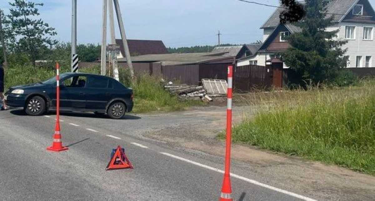 Водитель «Опеля Астра» сбил пешехода во время поворота.