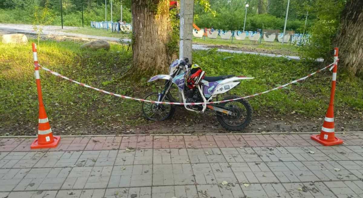 ДТП произошло на улице Театральная.