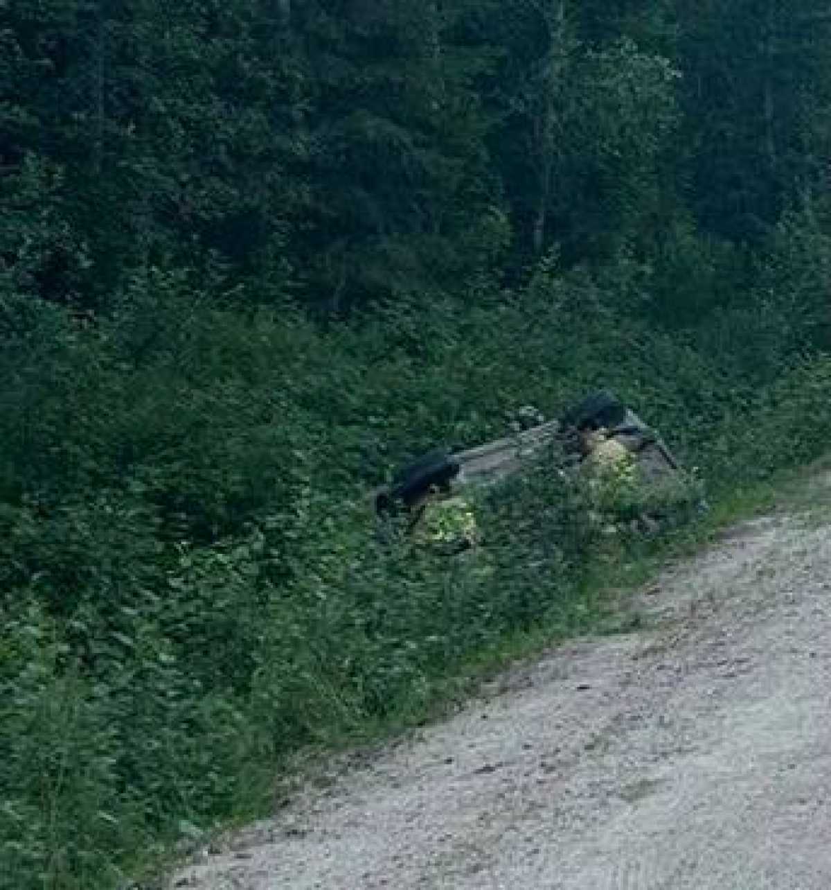 В результате ДТП водитель автомобиля скончался на месте происшествия.