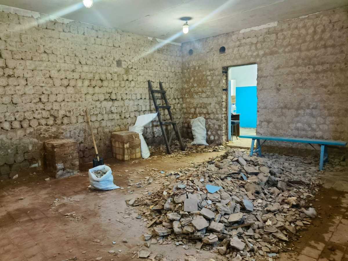 Ремонт бани планируют завершить до 1 октября.