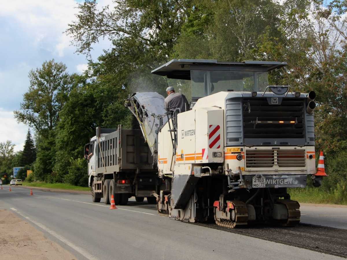 Общая протяжённость ремонтируемого отрезка – 11,6 км.