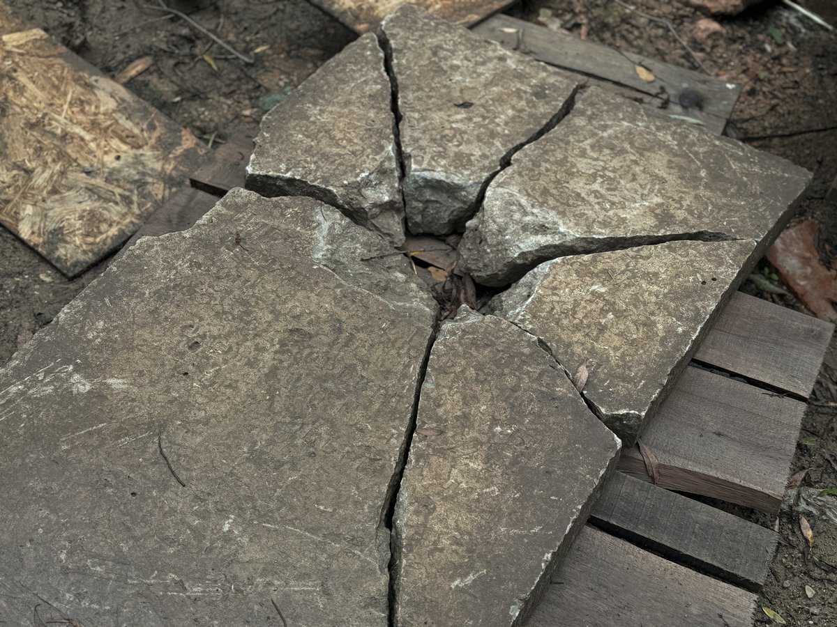 В Новгородском музее обдумывают, как будут экспонировать обнаруженные могильные плиты.