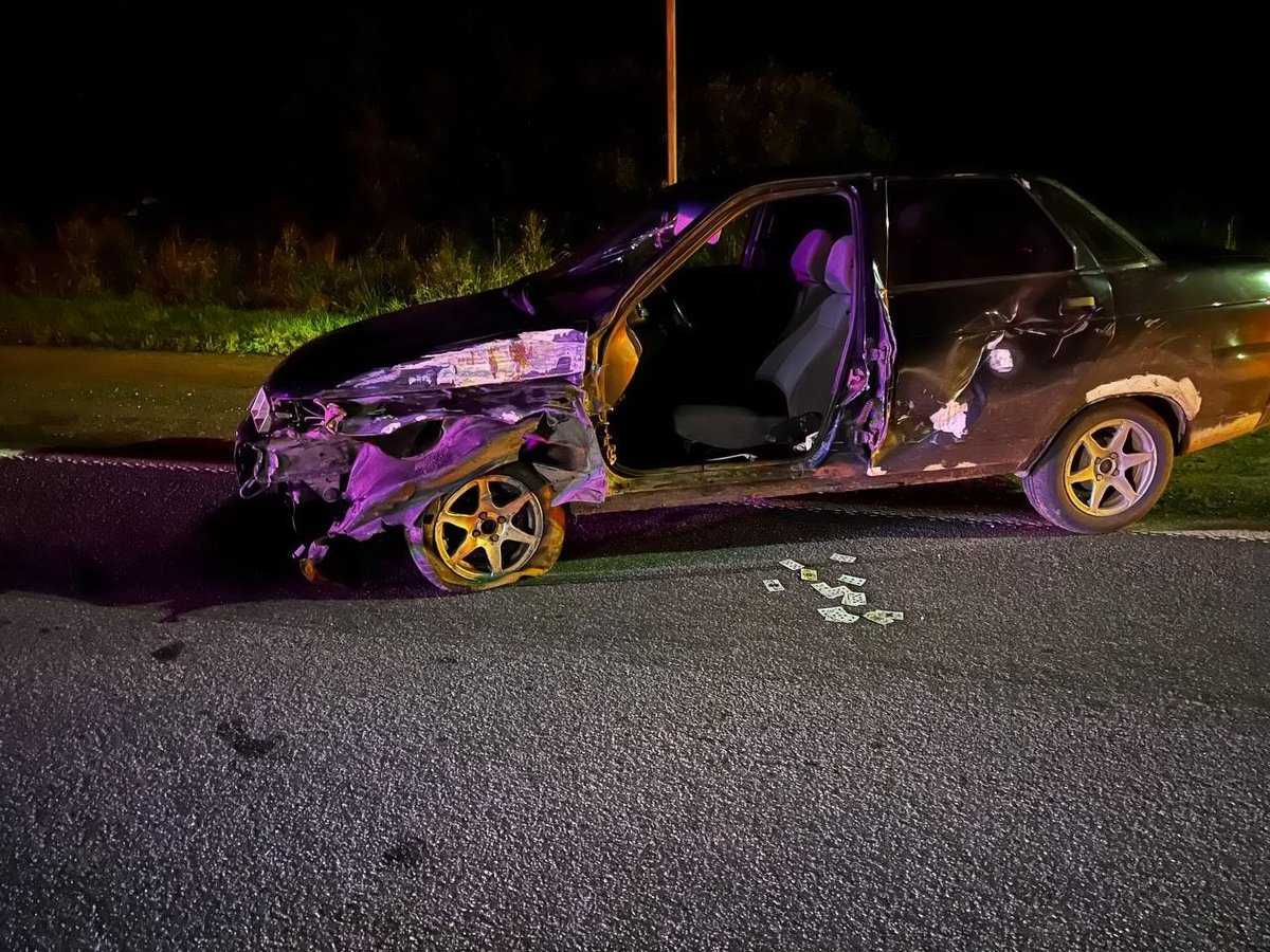 Водитель «ВАЗа» скрылся с места происшествия.