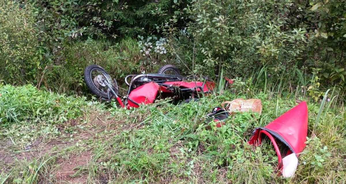 В аварии травмы получила 46-летняя пассажирка мотоцикла.