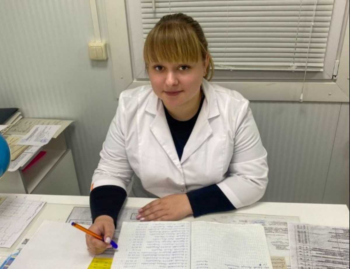 Анастасия Баранова работает в фельдшерско-акушерских пунктах в деревнях Быково и Семытино.