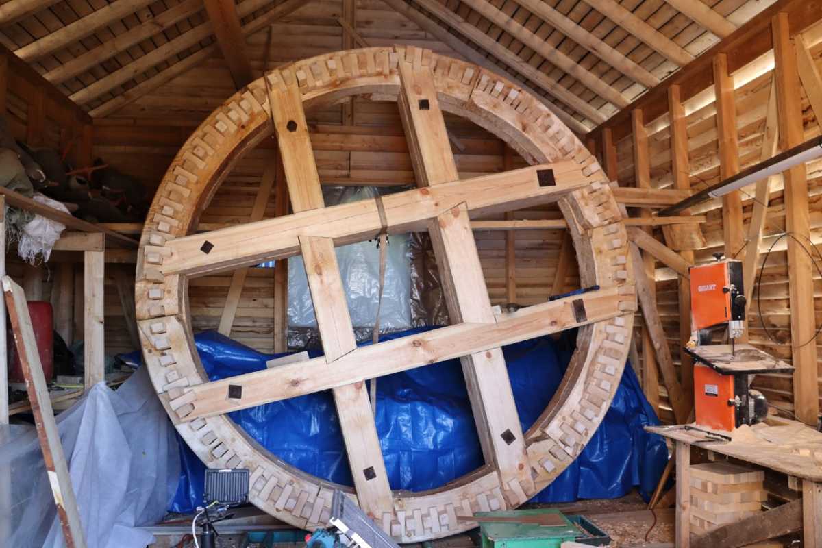 На следующей неделе шестерню ждёт установка.