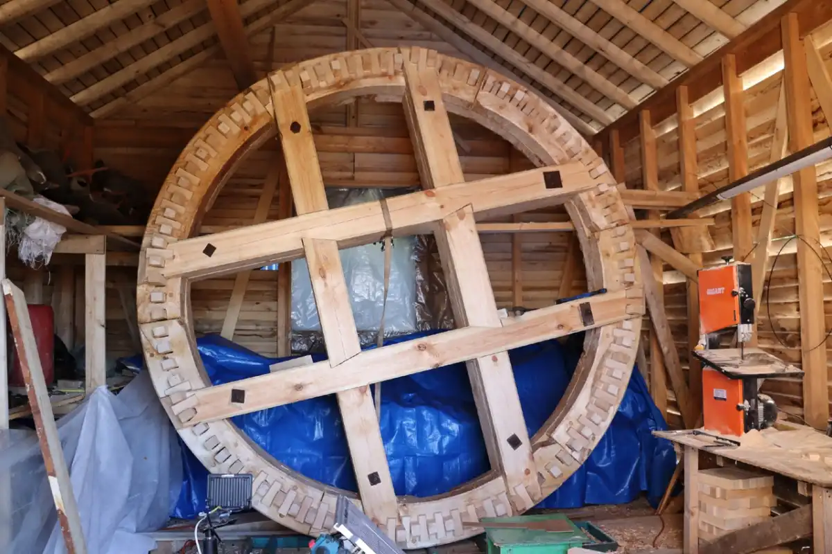 На следующей неделе шестерню ждёт установка.