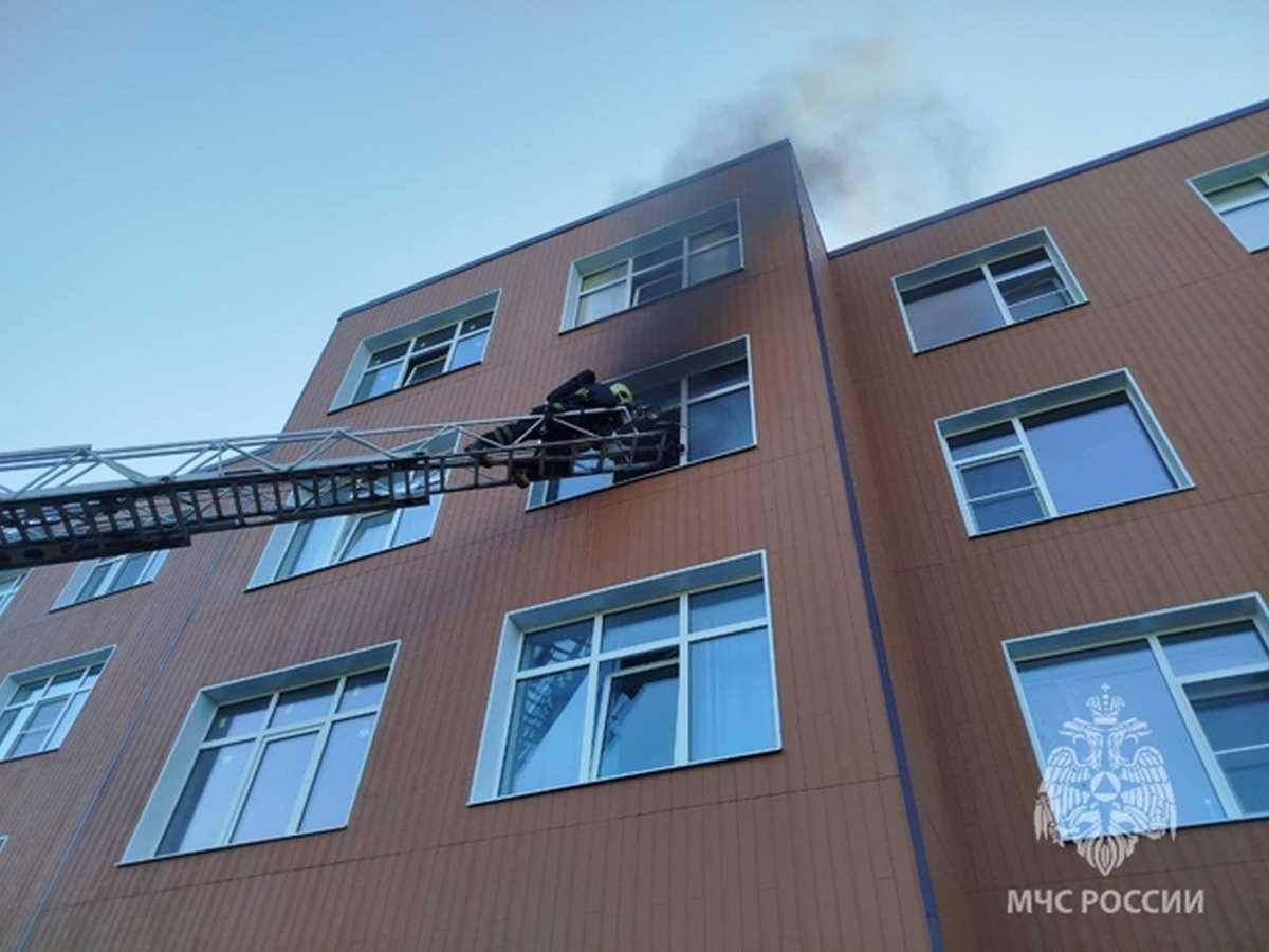 На пожаре на улице Арциховского никто не пострадал.