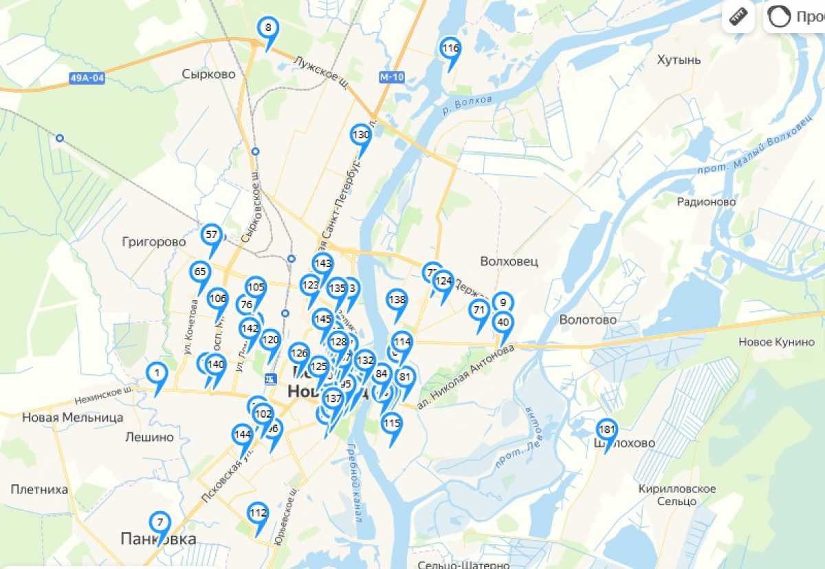 По мере появления новых мест бесплатного интернета карта будет обновляться.