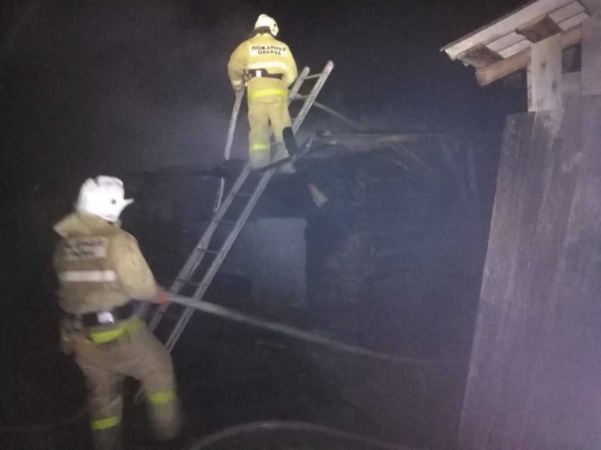 Причину пожара устанавливают органы дознания.