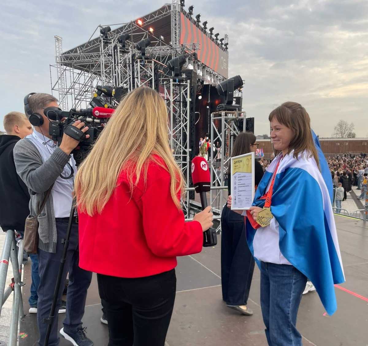 Среди новгородских победителей Екатерина Меренова, конкурсант компетенции "Персонализированные здоро