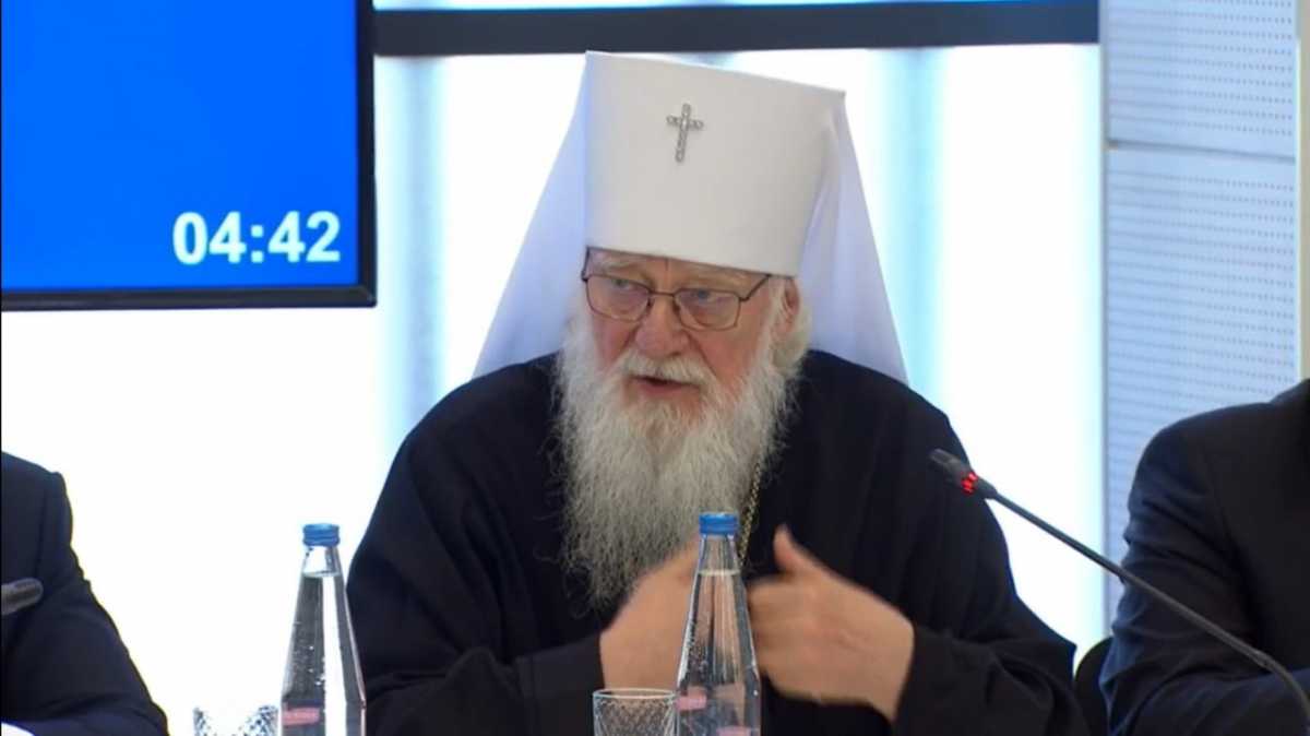 Митрополит выступил на секции «Сохранение и продвижение культурных и духовных ценностей Российской Ф