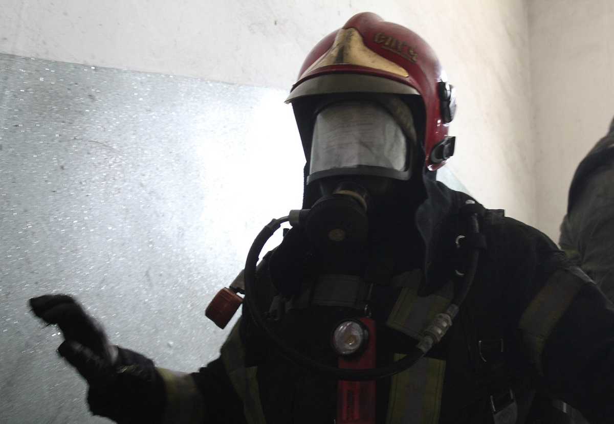 В областном центре горело производственное здание