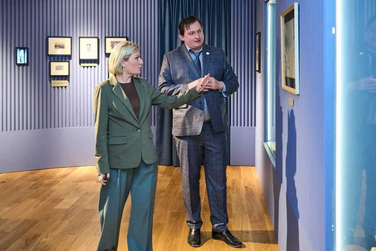 Министр культуры РФ Ольга Любимова открыла новую выставку Новгородского музея-заповедника