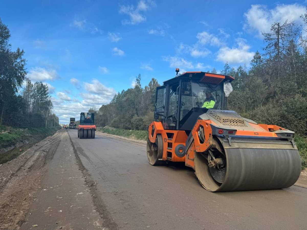 Работы проводят по нацпроекту «Инфраструктура для жизни».