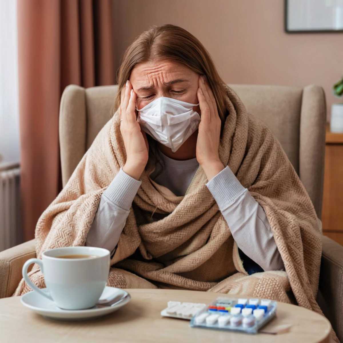 В регионе зарегистрирован 4341 случай гриппа и ОРВИ.