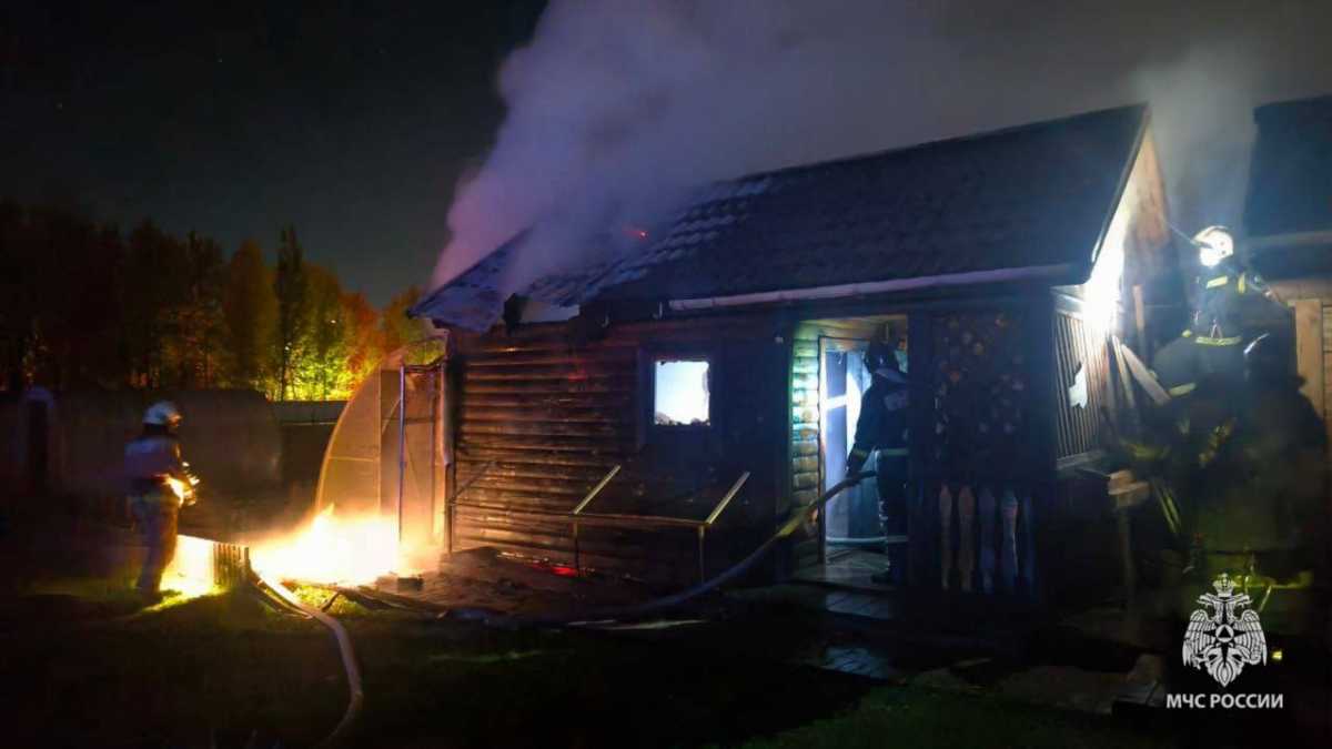 Два пожара за сутки ликвидировали в Новгородской области