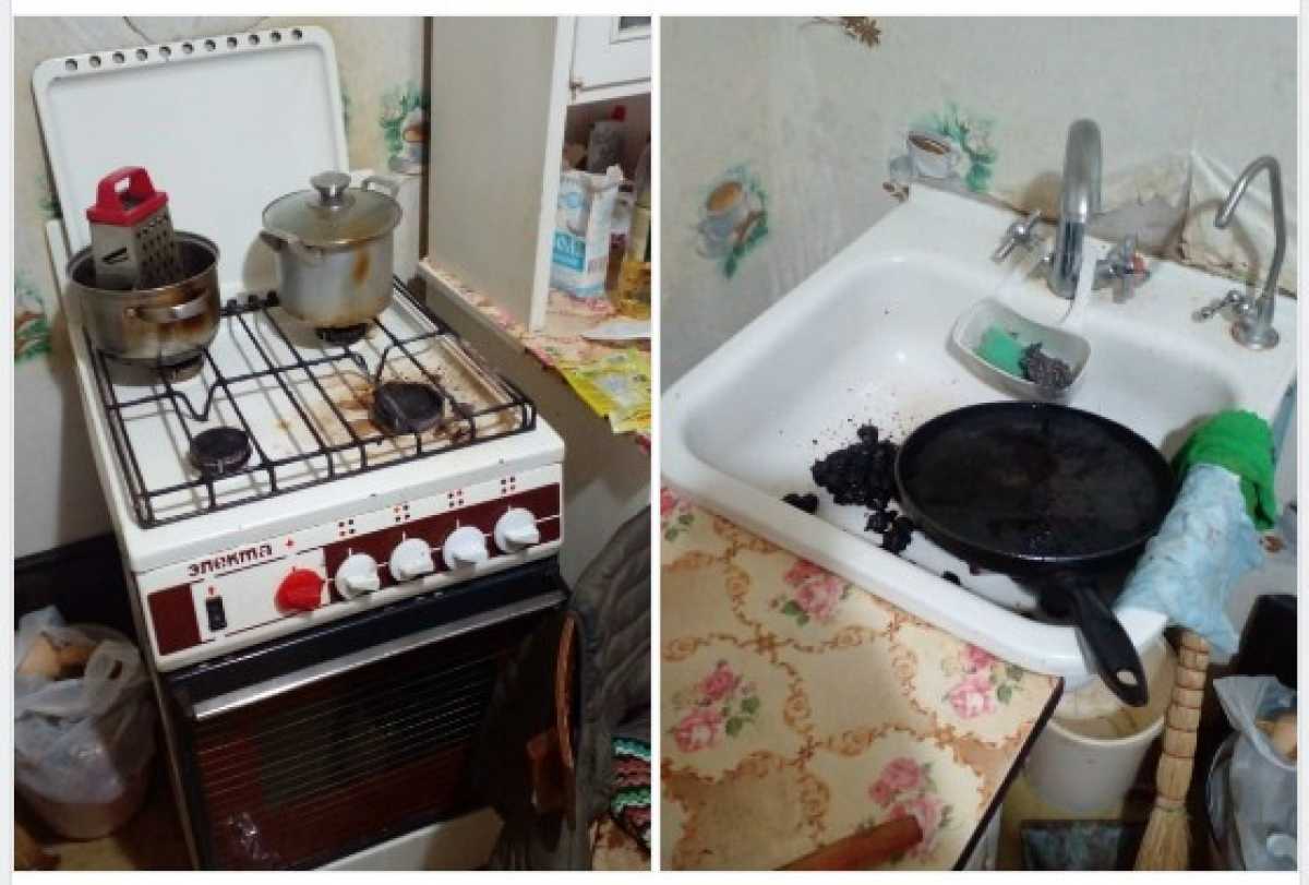 Причиной пожара в Малой Вишере стало подгорание пищи.