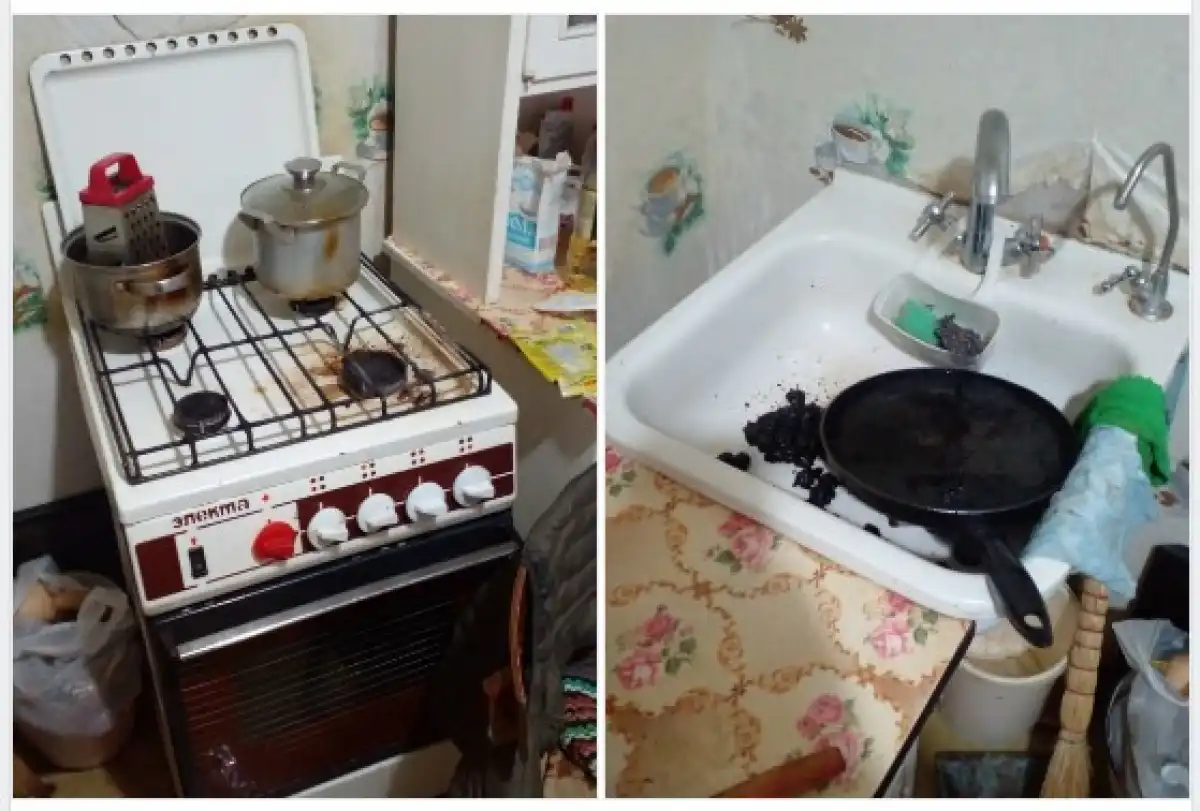 Причиной пожара в Малой Вишере стало подгорание пищи.