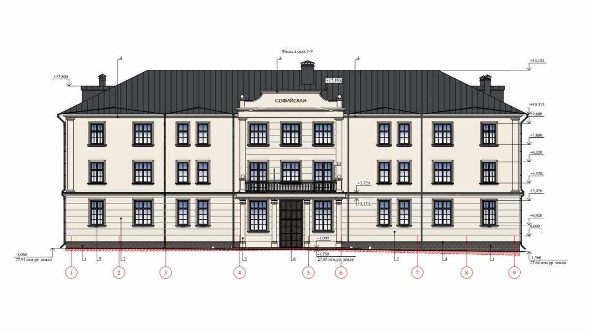 Реконструкция пройдёт в здании на улице Тихвинской, 13.