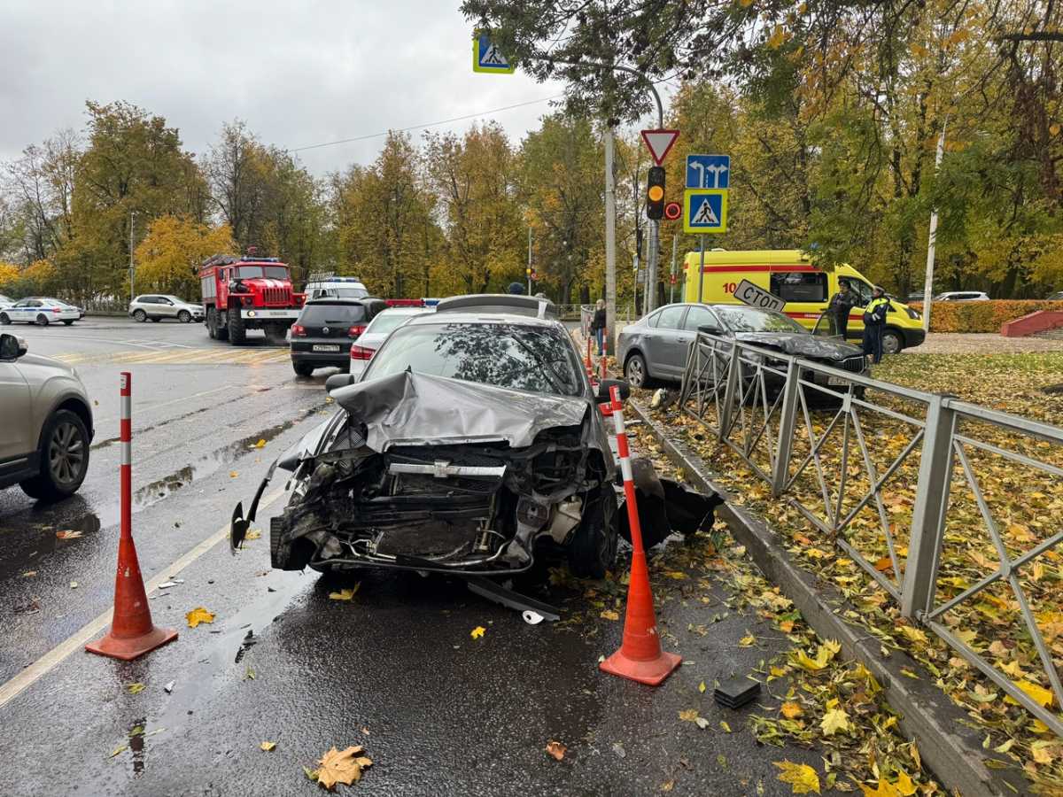 В ДТП никто не пострадал.