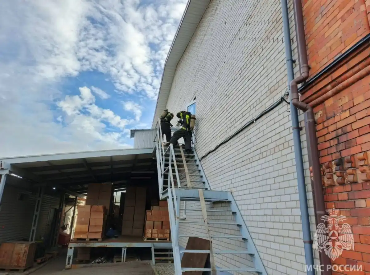 Причину пожара устанавливают органы дознания.