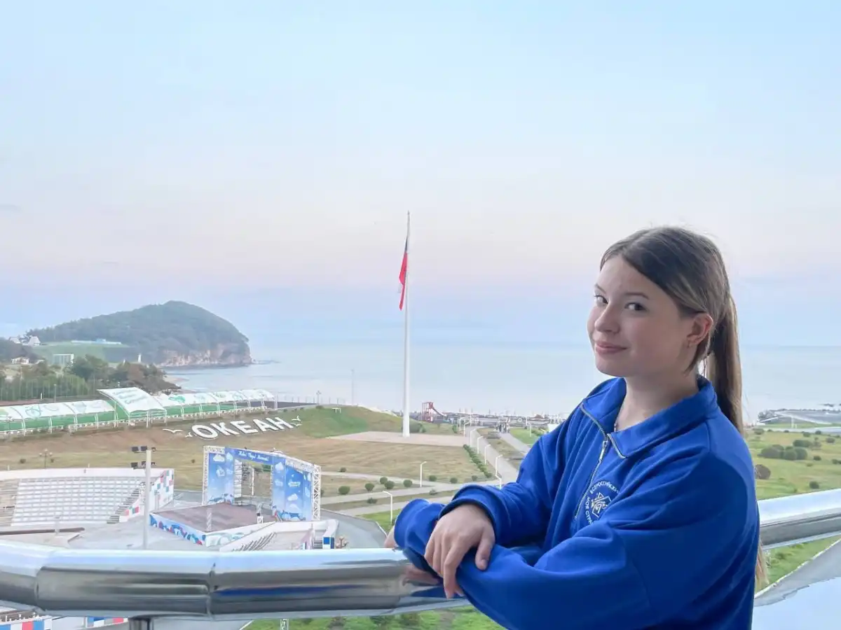 Первое место в своей возрастной категории заняла ученица 9 класса школы №2 города Валдай Устиния Мас