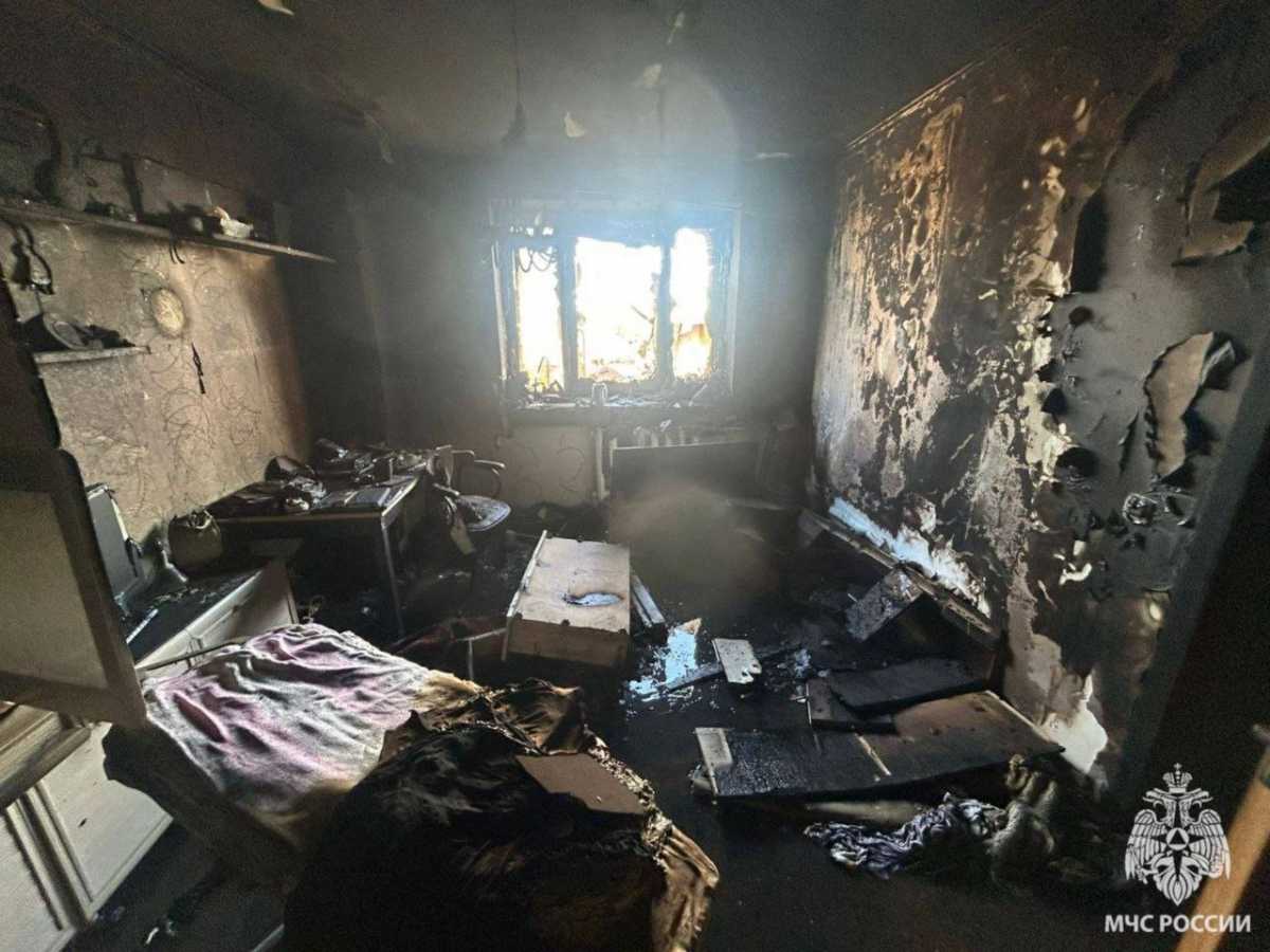 В деревне Куклино на месте пожара обнаружена погибшая.