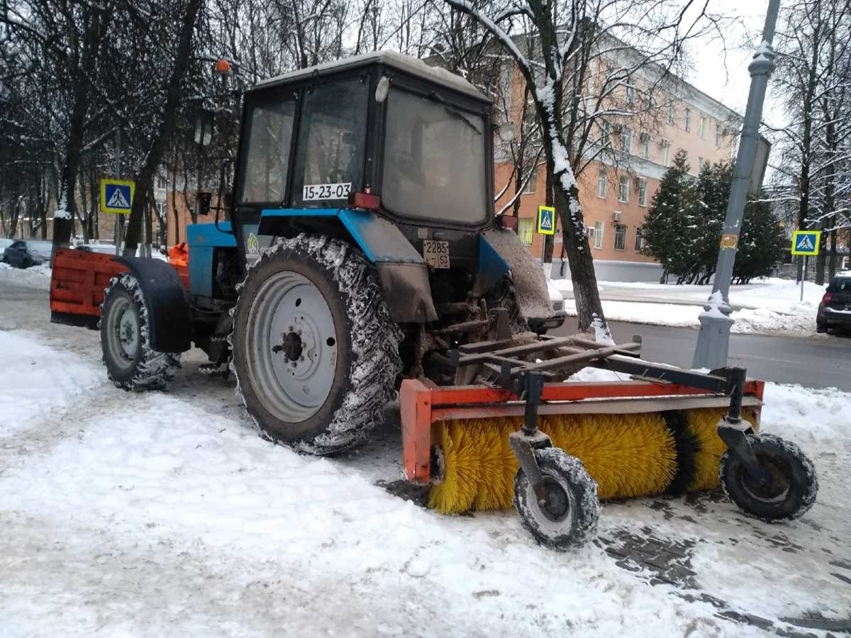 Дорожные службы Новгородской области переведены на зимний режим работы