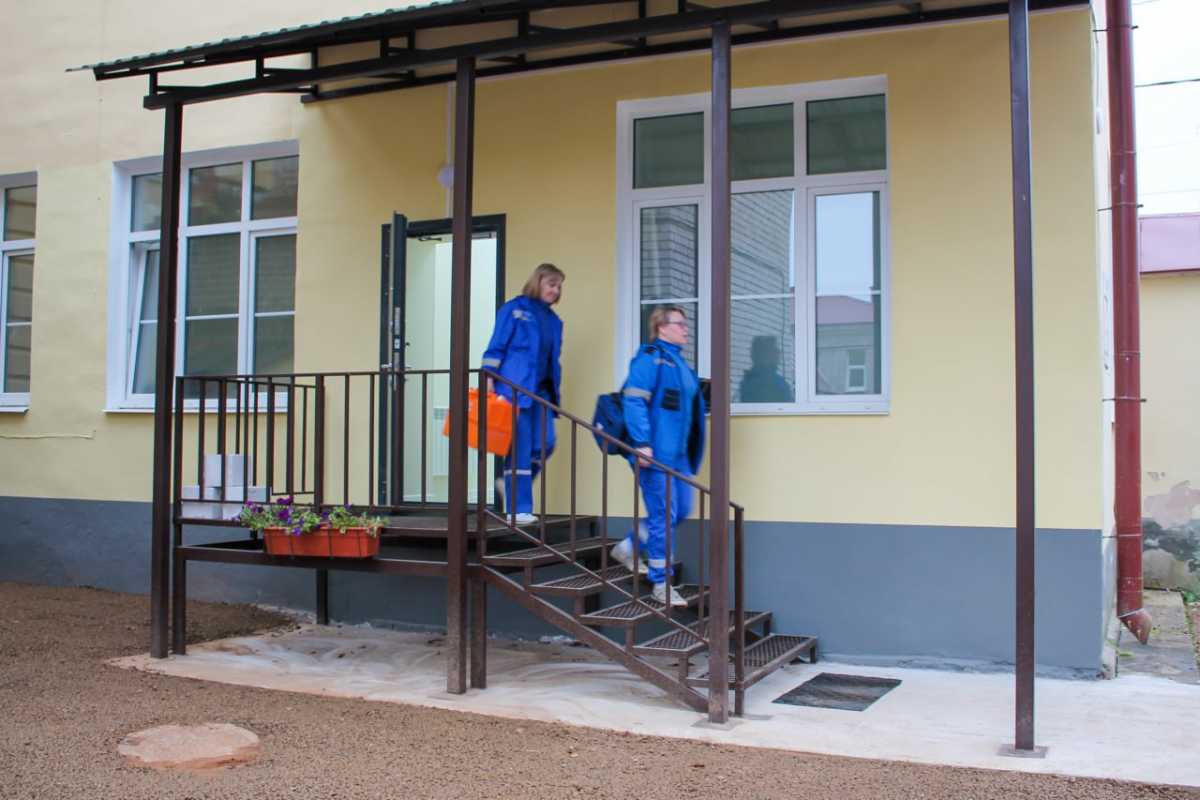 Ремонт выполнен на средства субсидии из регионального бюджета по программе «Развитие здравоохранения